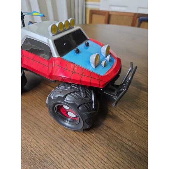 Jada Toys Marvel R/C Spider-Man Buggy w/ Turbo 1:14 Control Vehicle - No Remote - Picture 14 of 16